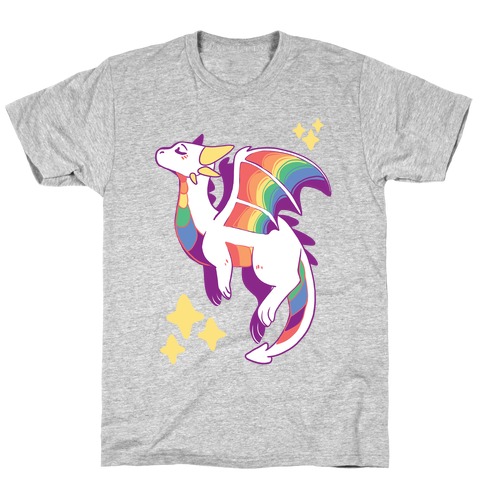 Gay Pride Dragon  T-Shirt