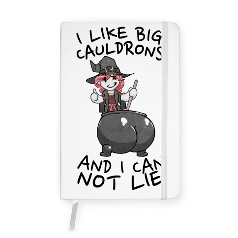 I Like Big Cauldrons And I Can Not Lie Notebook