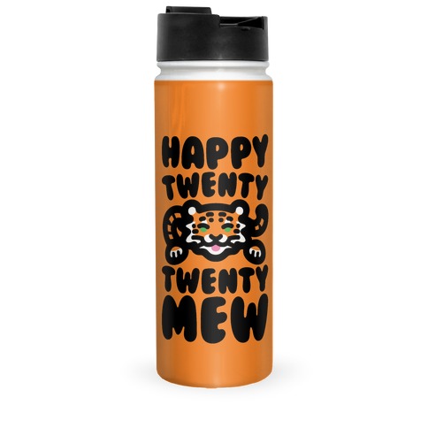 Happy Twenty Twenty Mew Tiger Travel Mug