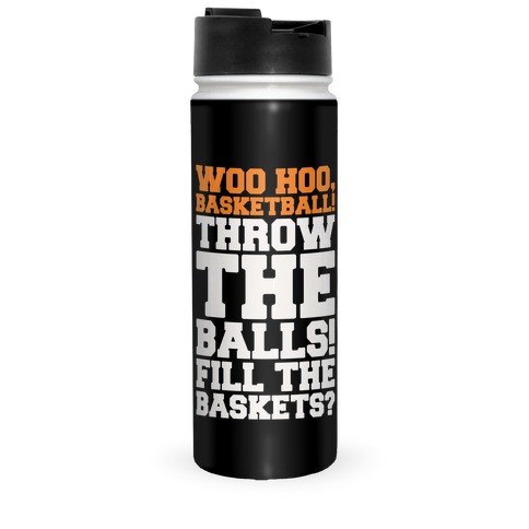 Woo Hoo Basketball Parody Travel Mug
