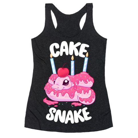 Cake Snake Racerback Tank Top