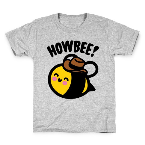 Howbee Howdy Bumble Bee Country Parody Kids T-Shirt