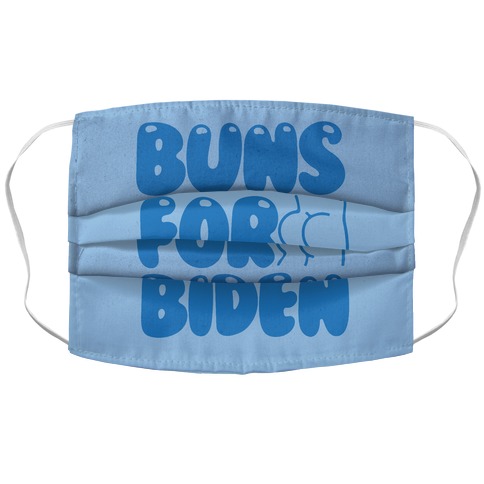 Buns For Biden Accordion Face Mask