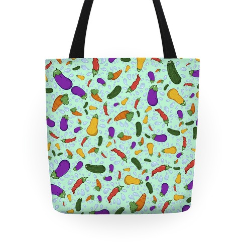 Penis Produce Pattern Tote