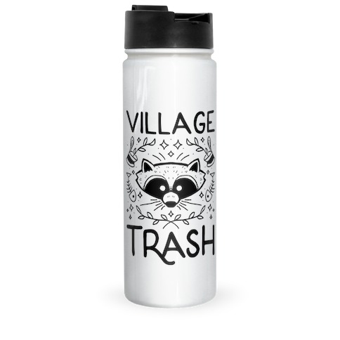 Village Trash Travel Mug
