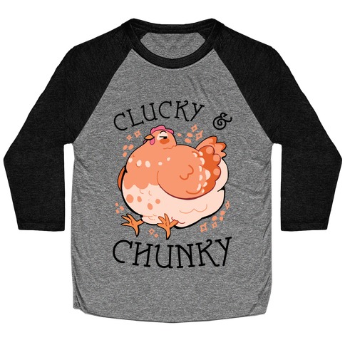 Clucky And Chunky Baseball Tee