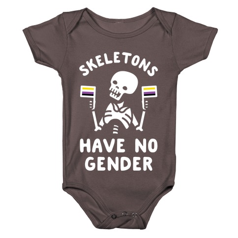 Skeletons Have No Gender Baby One-Piece