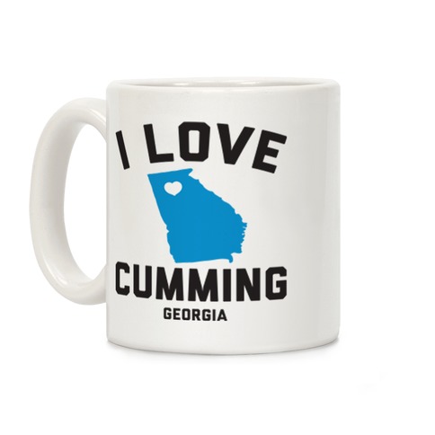 I Love Cumming Georgia Coffee Mug
