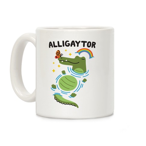 Alligaytor (Gay Alligator) Coffee Mug