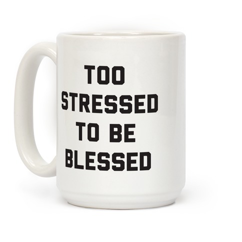 Too Blessed To Be Stressed Travel Mug & Cocoa Gift Set