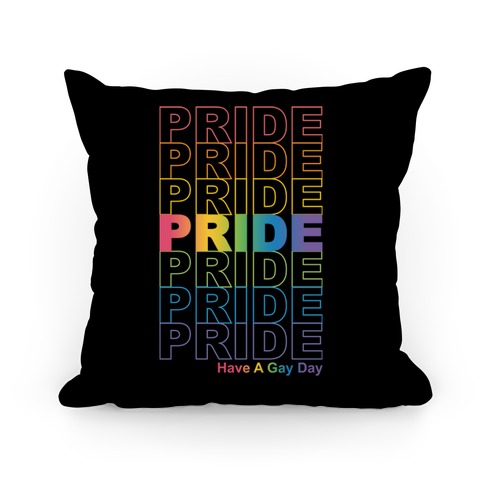 Pride Thank You Bag Parody Pillow