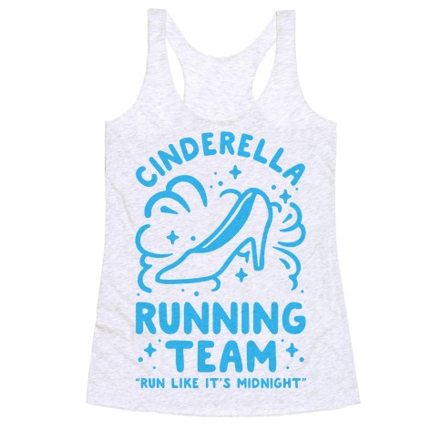 Cinderella Running Team Racerback Tank Top