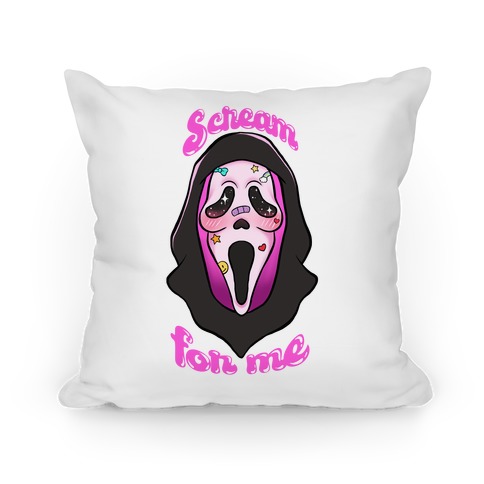 Scream For Me Pillow