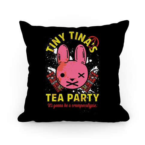 Tiny Tina's Tea Party Pillow