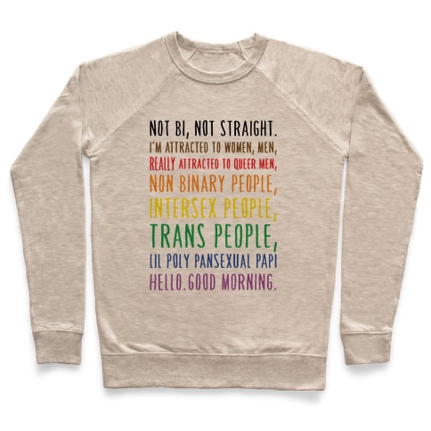 Kehlani Queer Identity Pride Quote Pullover