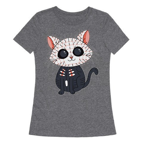 Hellraiser Pinhead Kitten Womens T-Shirt