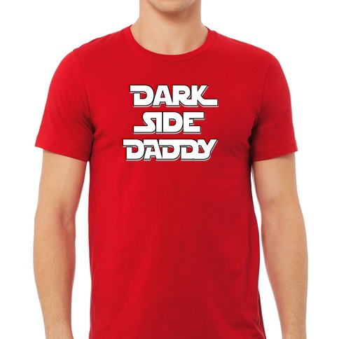 WHO S YOUR DADDY FUNNY DARKSIDE DARTH VADER STAR W' Men's Tall T-Shirt