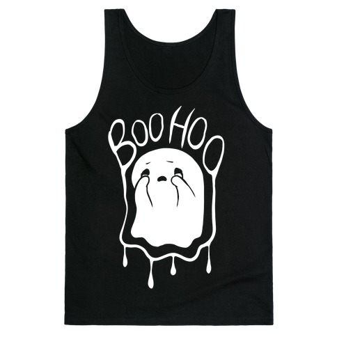 Boo Hoo Sad Ghost Tank Top