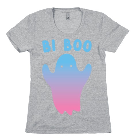 Bi Boo Ghost Womens T-Shirt
