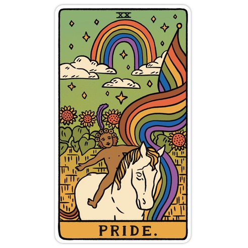 Pride Tarot Die Cut Sticker