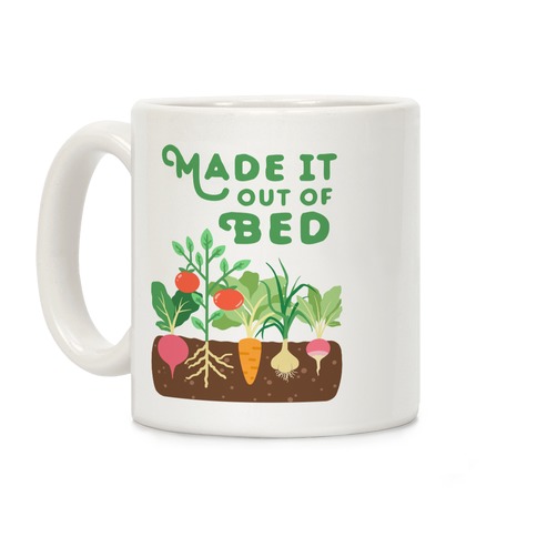 Made It Out Of Bed (vegetables) Coffee Mug