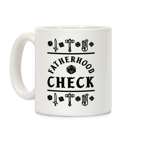 Fatherhood Check Coffee Mug
