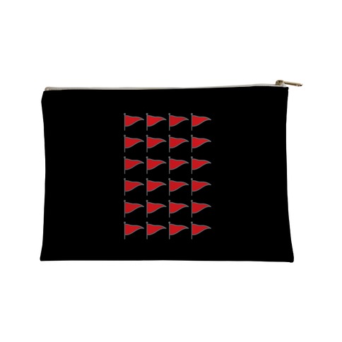 Red Flags Accessory Bag