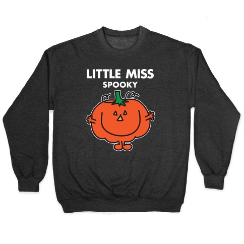 Little Miss Spooky Halloween Pumpkin Pullover