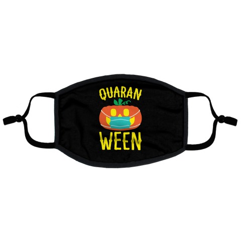 Quaran-Ween Flat Face Mask