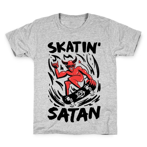 Skatin' Satan Kids T-Shirt