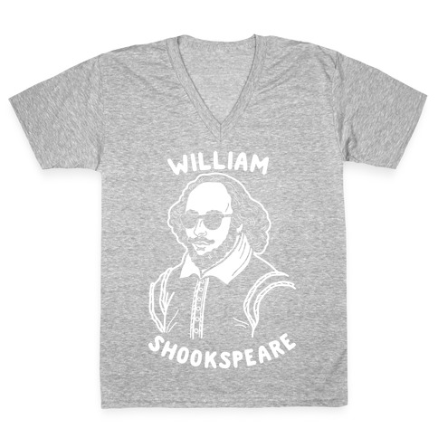 William Shookspeare V-Neck Tee Shirt