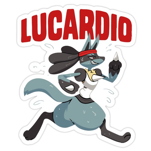 Lucardio Die Cut Sticker