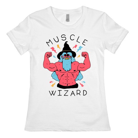 Muscle Wizard Womens T-Shirt