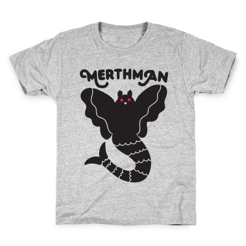 Merthman (Mermaid Mothman) Kids T-Shirt