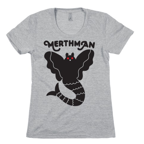 Merthman (Mermaid Mothman) Womens T-Shirt