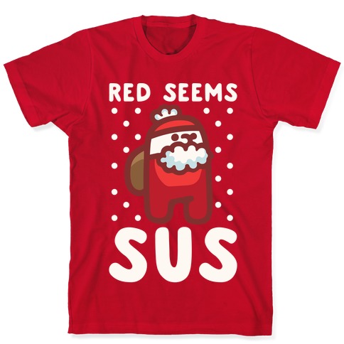 Red Seems Sus Santa Parody Stocking | LookHUMAN