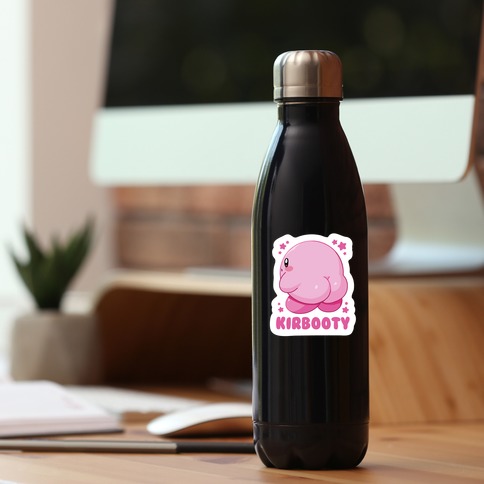 Custom Funny Kirby Kanji Stainless Steel Water Bottle By Murai Batu -  Artistshot