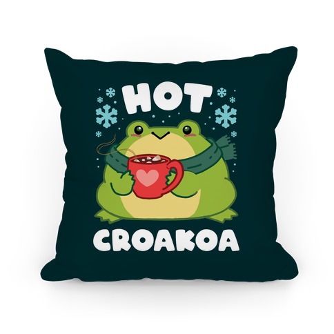Hot Croakoa Pillow