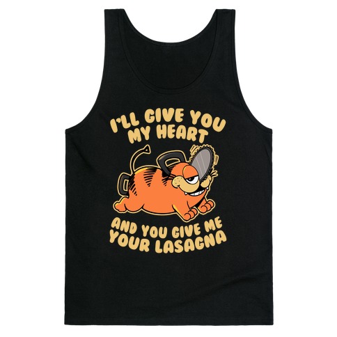 My Heart for your Lasagna Tank Top