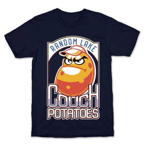 Couch Potatoes Fake Sports Team T-Shirt