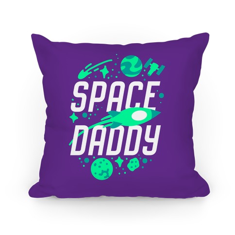 Space Daddy Pillow