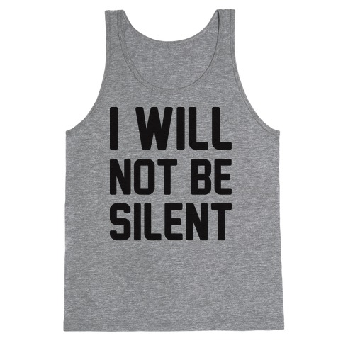Best Selling Y All Hear Sumn Meme Silence Is Violence Tank Tops Lookhuman