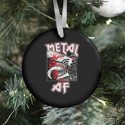 Metal AF Ornament