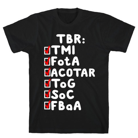 TBR Book Community T-Shirt