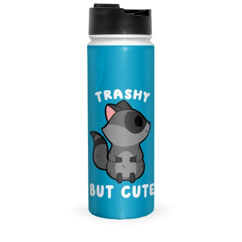 Trashy But Cute Raccoon Travel Mug