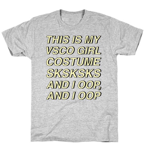 This Is My VSCO Girl Costume T-Shirt