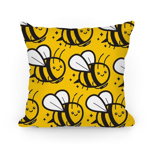 Bee With Knife Pillow