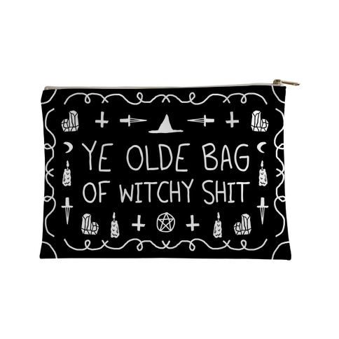 Ye Olde Bag Of Witchy Shit Accessory Bag