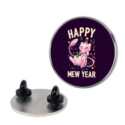 Happy Mew Year Pin