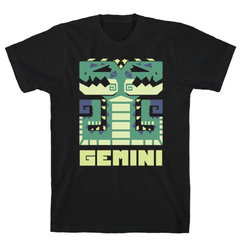 Monster Hunter Astrology Sign: Gemini T-Shirt